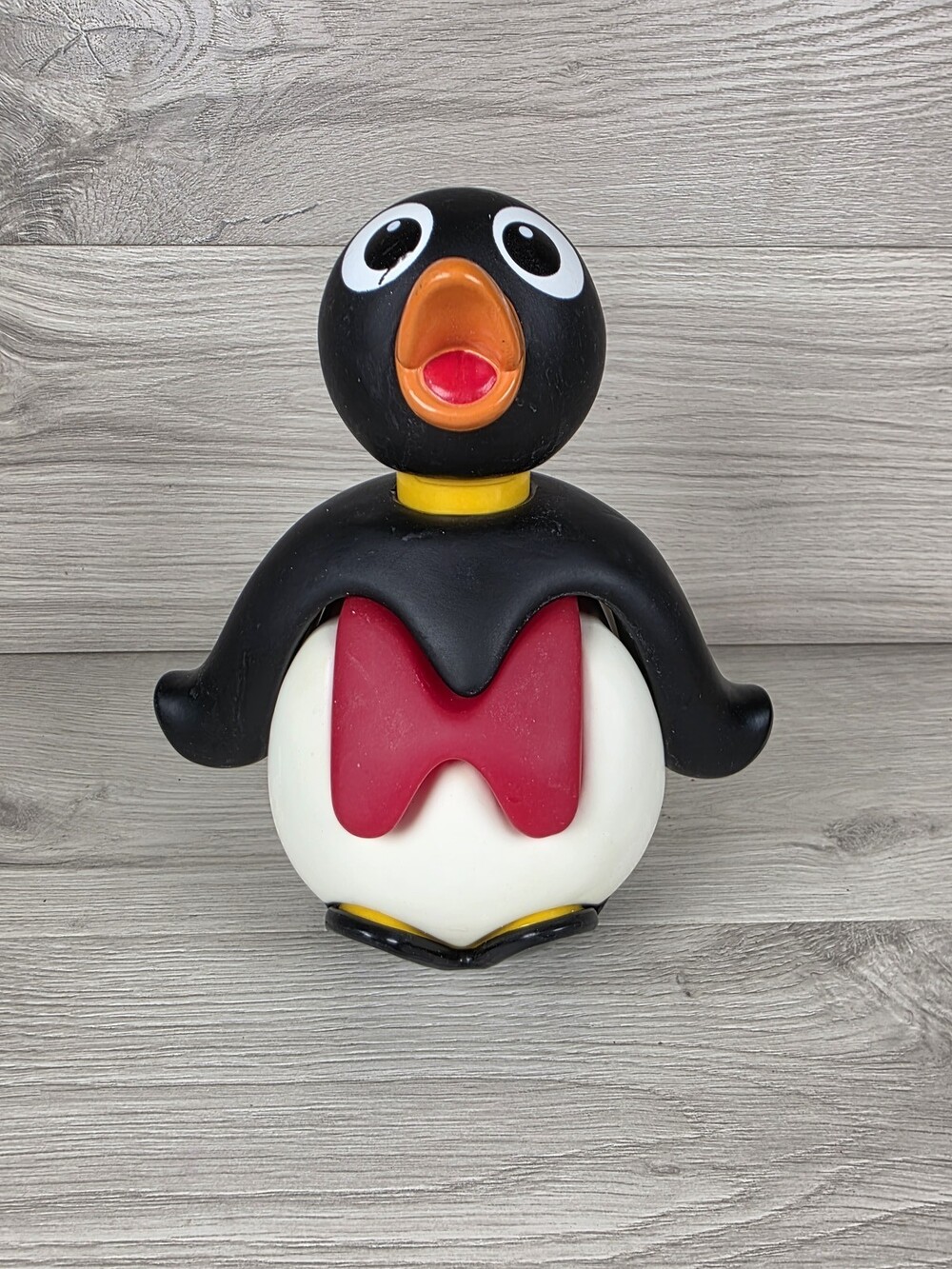 Vtg 1992 Today's Kids Penguin Toy Cartoonish Figure Roly Poly SU63